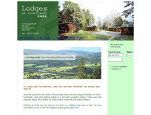 Tablet Screenshot of invercauldlodges.co.uk